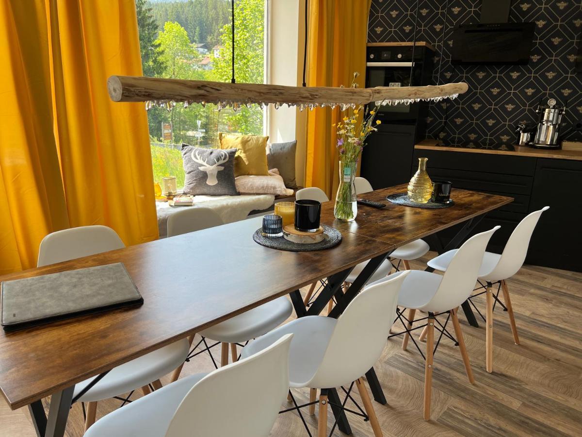 Bavaria Mountain Lodge Ski Arber Osser Bayrischer Wald Designer Ferienwohnung Lohberg Exterior foto